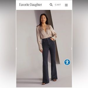 Brand New with Tags - Favorite Daughter - Valentina Super High Rise Flare Jeans